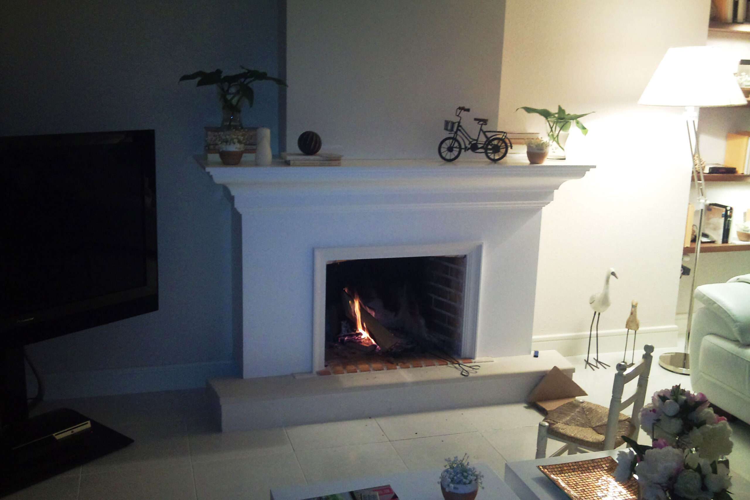 Portfolio - Salones - Chimenea