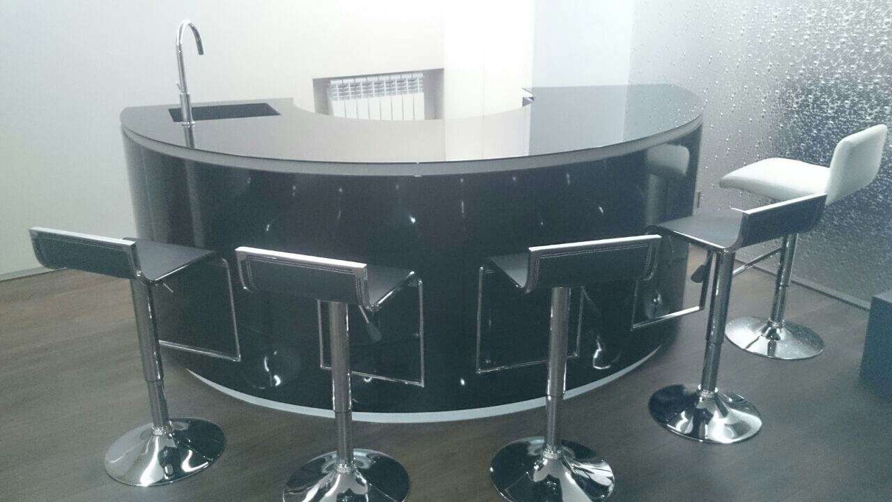 Portfolio - Cocinas - Isla Curva