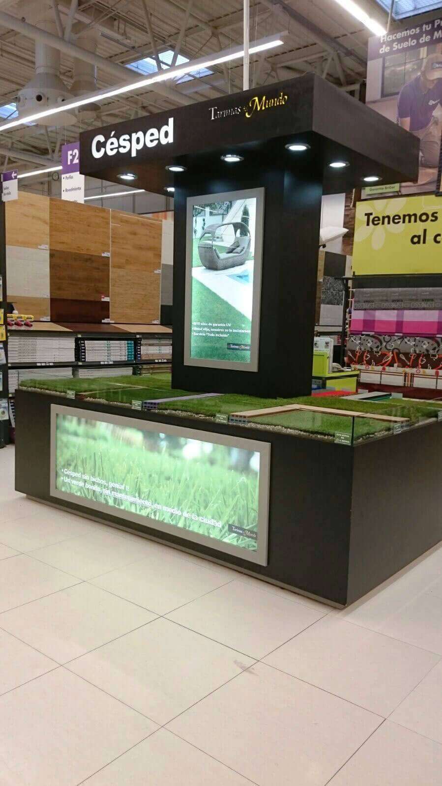 Portfolio - Decoración - Stand Cesped